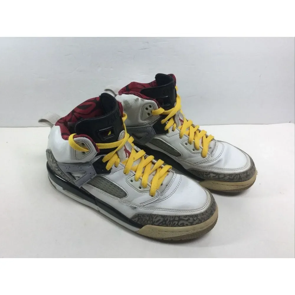 Nike Air Jordan‎ Spizike Sneakers Size 7Y GS White Cement 317321–122 Youth
